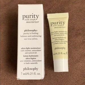 5/$20 - Philosophy Purity Moisturizer